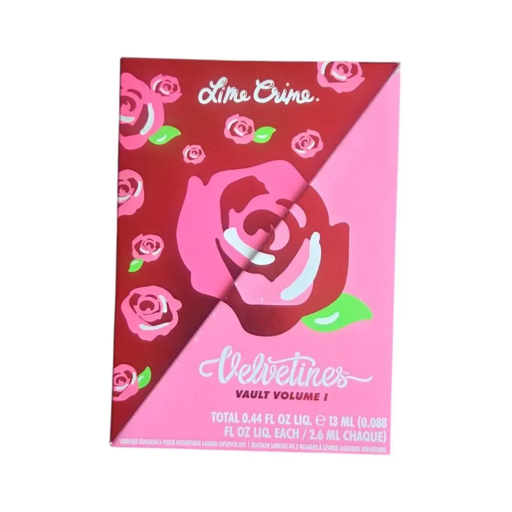 Lime Crime Velvetines Vault Volume 1 - 5 Piece Liquid Matte Lipstick Set - DMGD